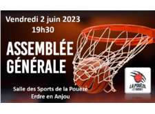 Vendredi 2 juin 2023 - Assemblée Générale -  ESP Basket La Pouëze