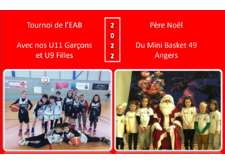 Père Noël du Mini Basket et Tournoi de l'EAB